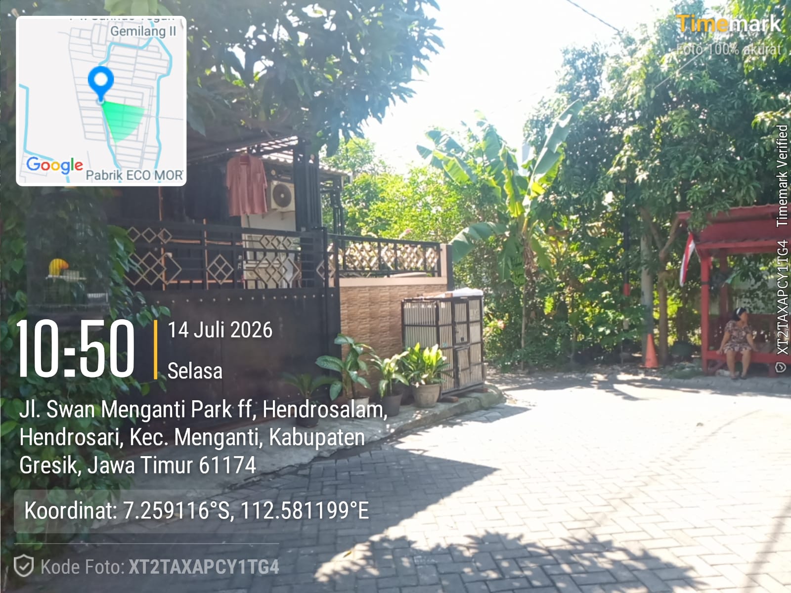 Dijual Cepat Rumah Murah di Swan Menganti Park Residence Gresik Rp 260 Juta ! - Gambar 4