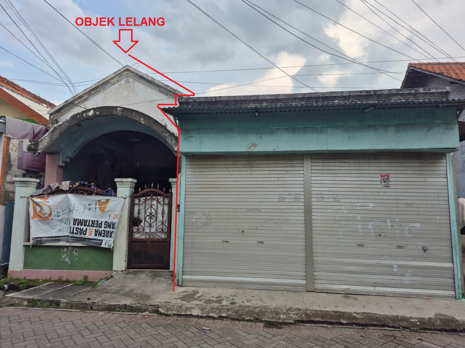 Dijual Cepat Rumah Murah Luas 79m2 di Kebraon Karangpilang Surabaya Rp 275 Juta